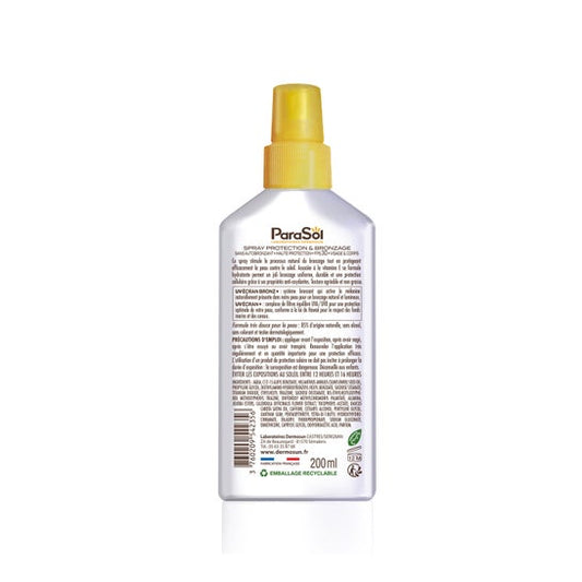 ParaSol Spray Bronceador Activador De Melanina SPF30 200ml