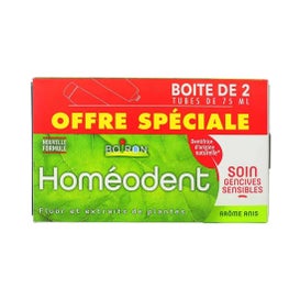 Homeodent Pasta dentífrica para encías sensibles Anís 2x75ml