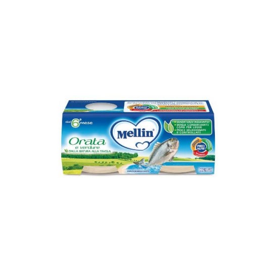 Mellin Omog Gilthead dorada 4X80G