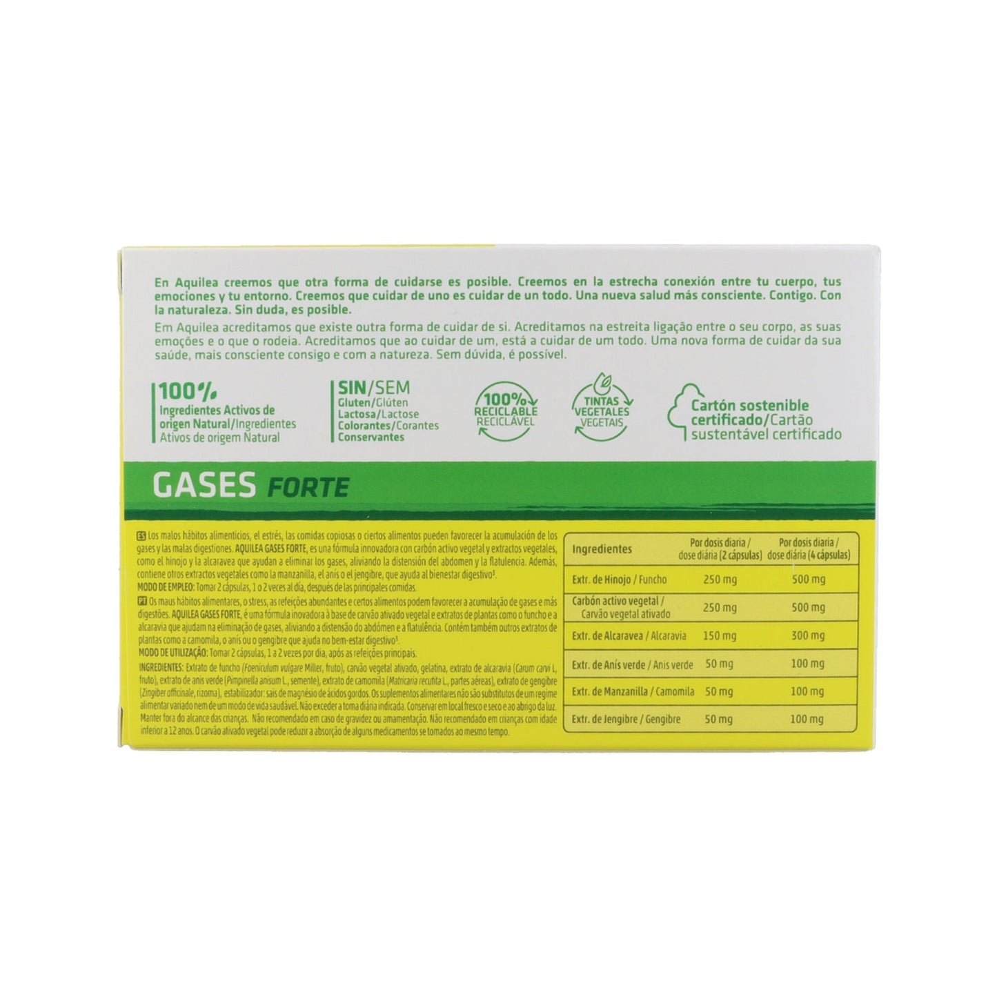 Aquilea Gases Forte 60caps