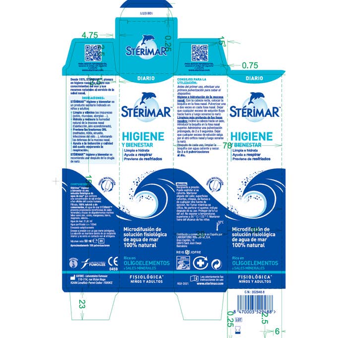 Reig Jofre Sterimar Agua De Mar Spray 50ml