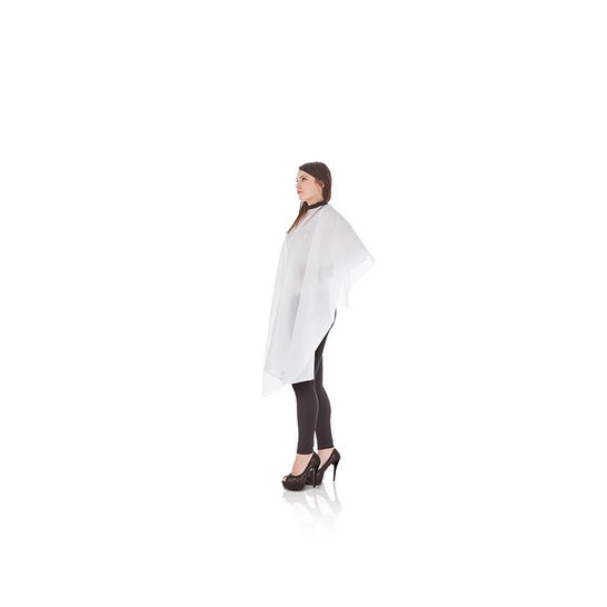 Xanitalia Pro Capa Peluquería Poliéster Blanco 125x145 cm 1 ud