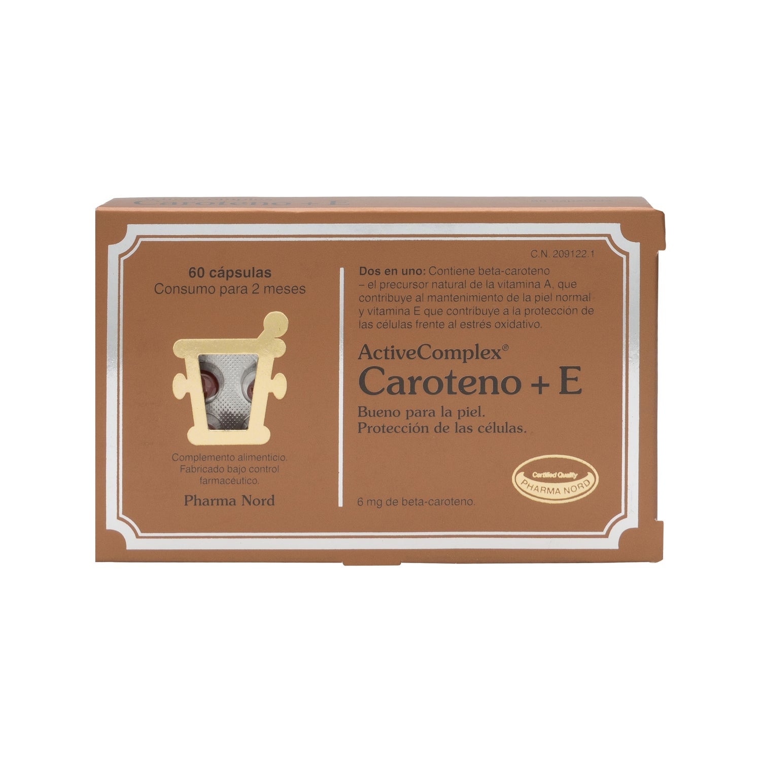 ActiveComplex® Caroteno + E 60cáps