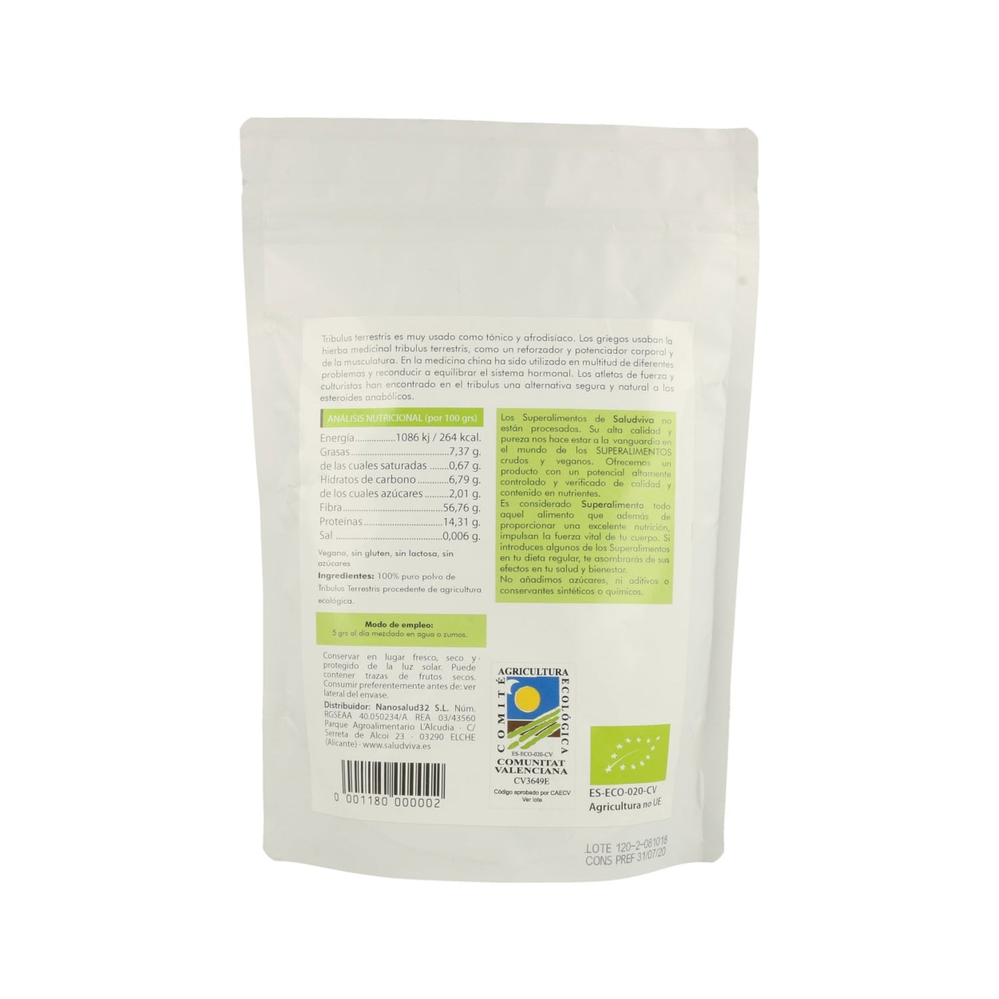 Salud Viva Tribulus Terrestris 250g