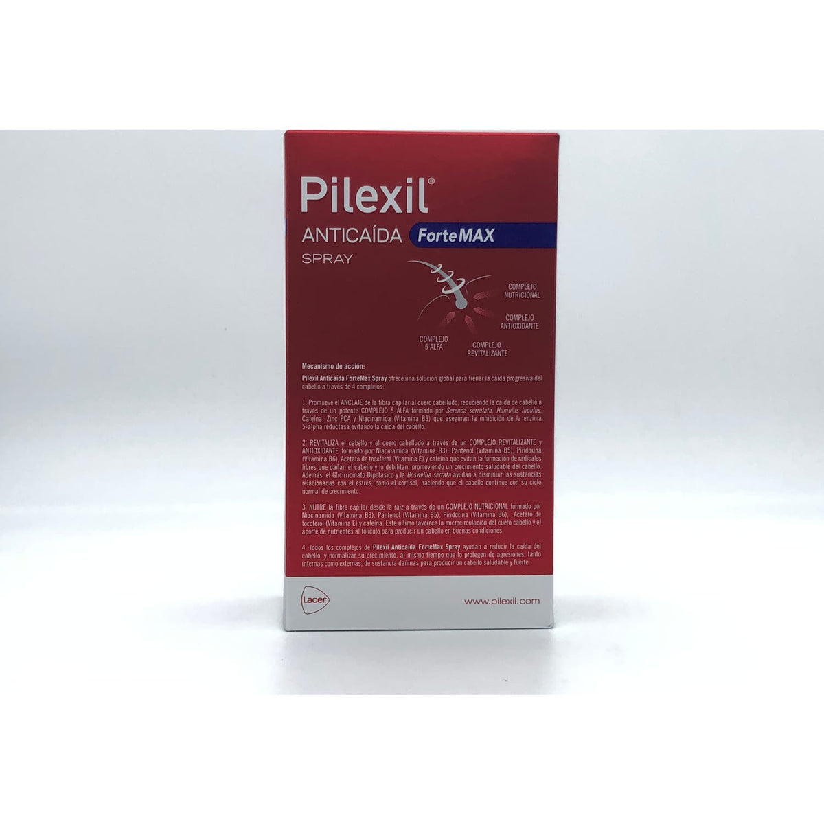 Pilexil Anticaída Forte Max Spray 120ml