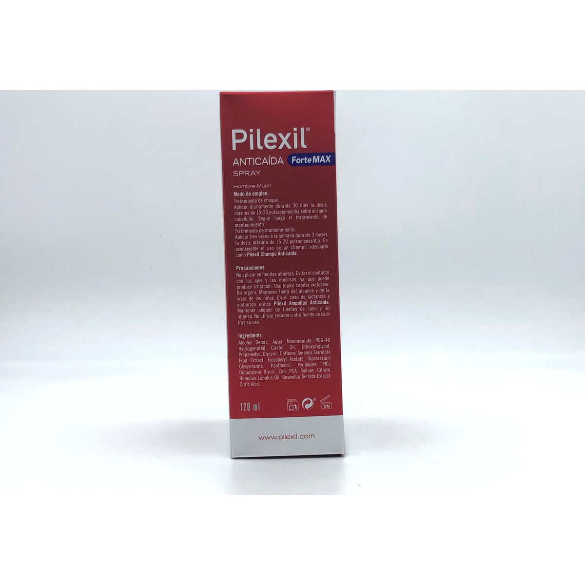 Pilexil Anticaída Forte Max Spray 120ml