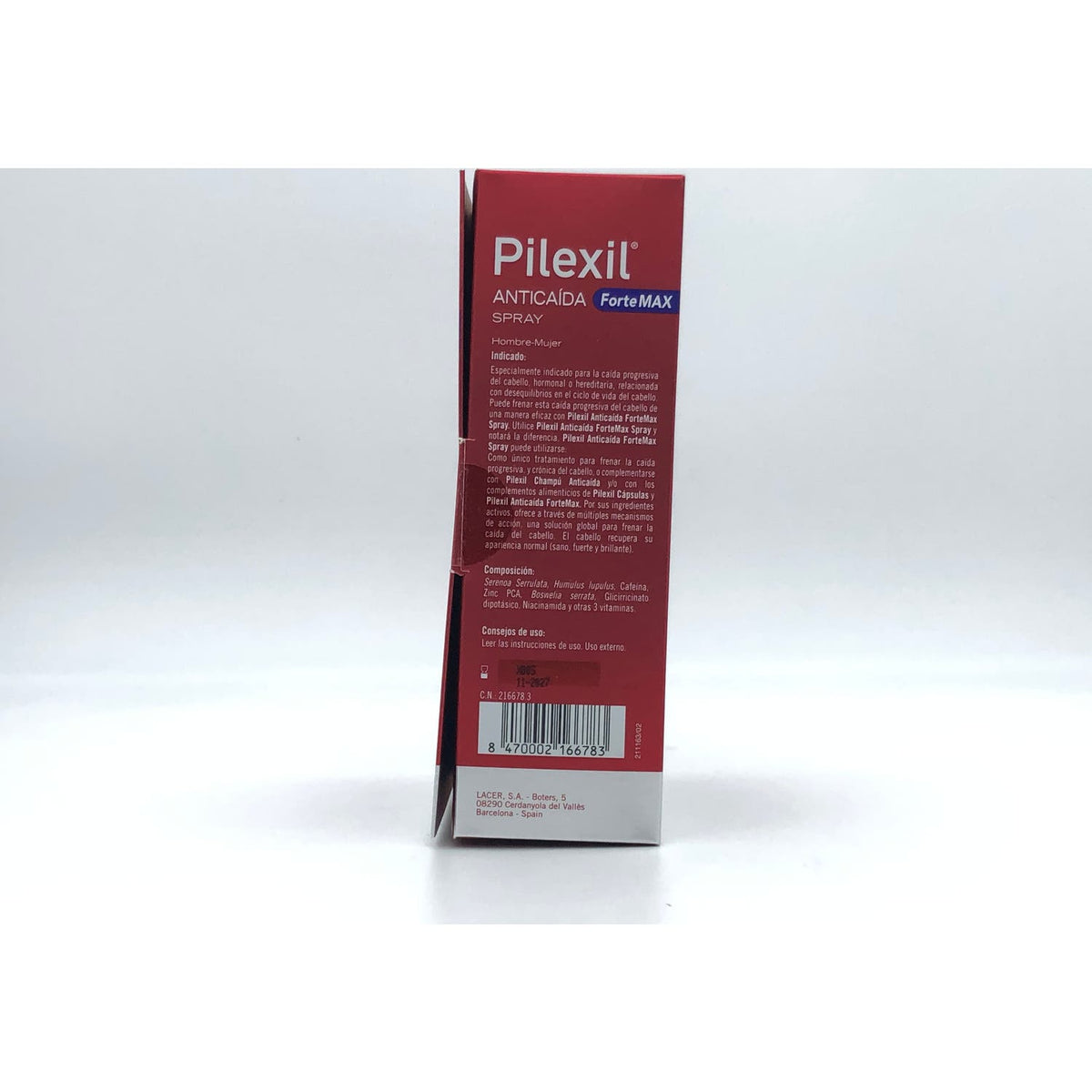 Pilexil Anticaída Forte Max Spray 120ml