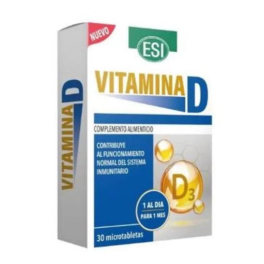 ESI Vitamina D 30 Tabletas