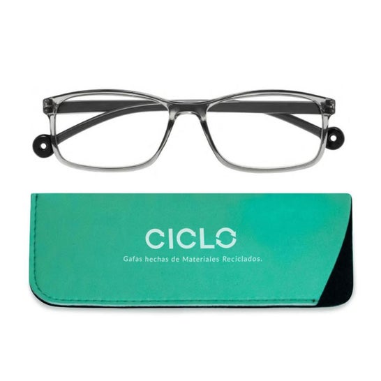 Ciclo Gafas Castellana Gris Transparente +3,00 1ud