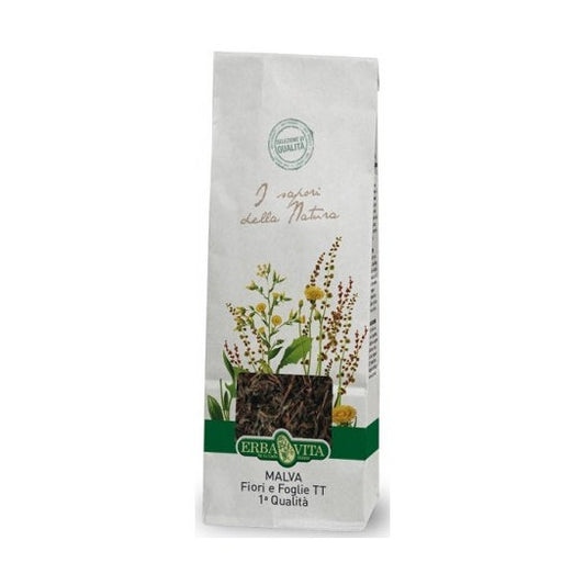 Erba Vita Malva Hojas y Flores 100g