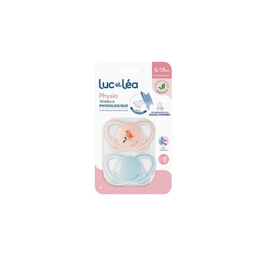 Luc Et Léa Physio Air Duo Chupete 6-18M P3 2uds