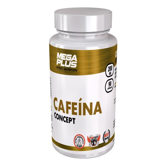 Mega Plus Cafeína Concept 200mg 90caps