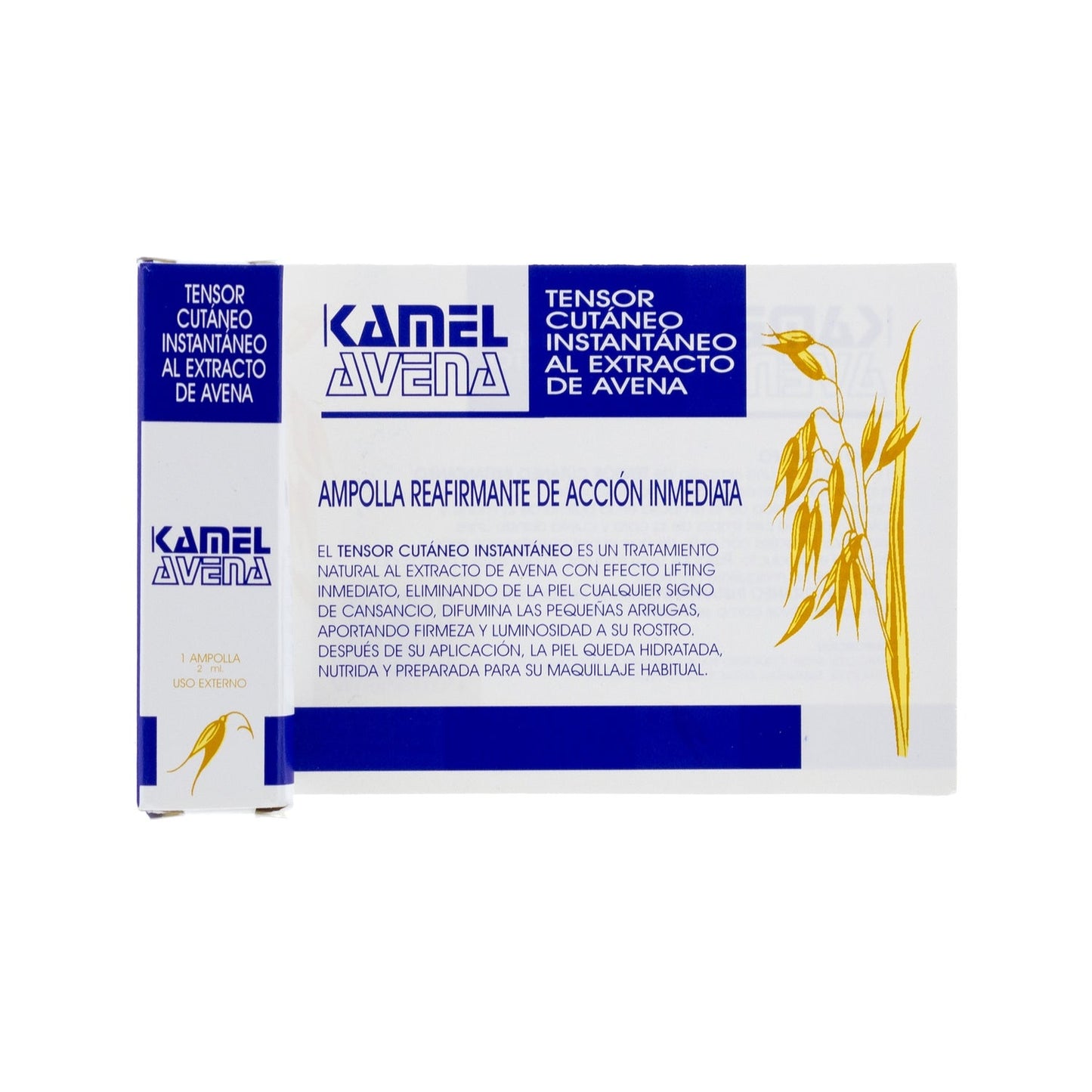 Kamel Ampolla Tensor Cutáneo Instant. Extracto de Avena 1x2ml