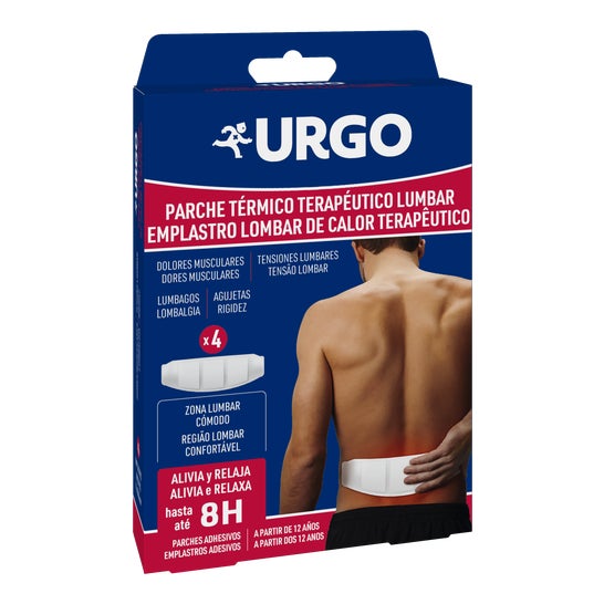 Urgo Parche Térmico Lumbar 4uds