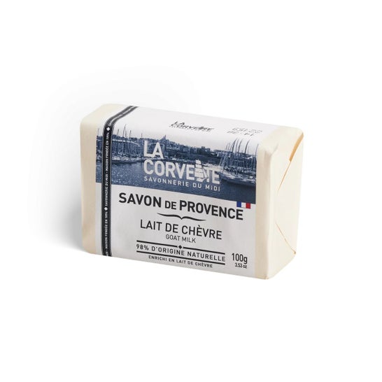 La Corvette pastilla de jabón de Provenza leche de cabra 1uds