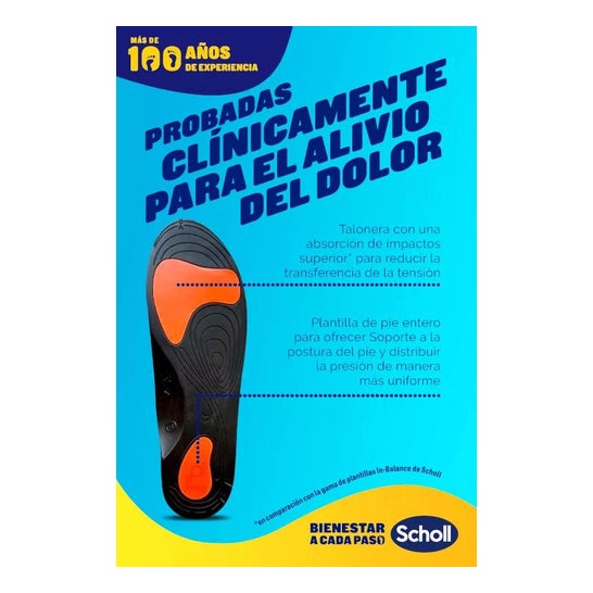 Scholl In-Balance Zona Lumbar Talla L 1par