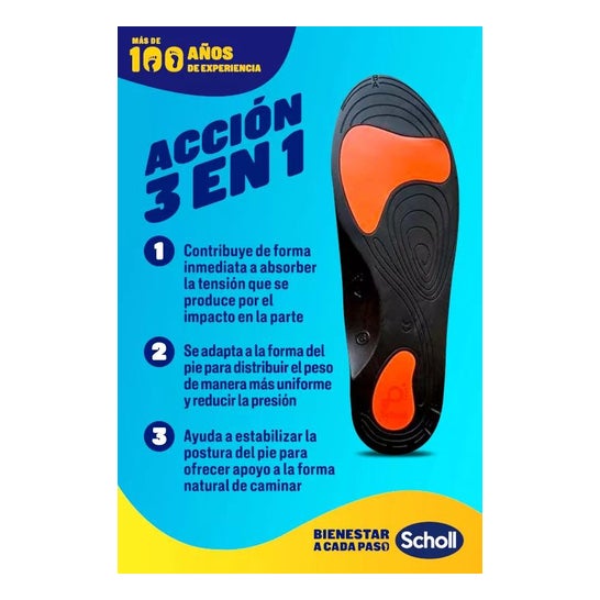 Scholl In-Balance Zona Lumbar Talla L 1par
