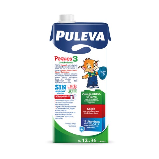 Puleva Peques 3 Crecimiento Leche Líquida 1000ml
