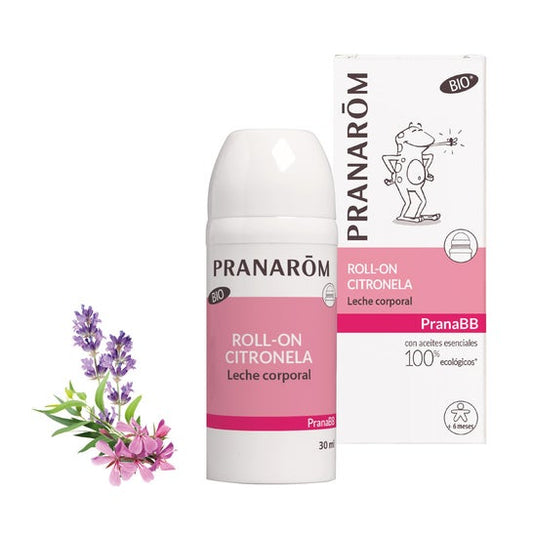 Pranarôm PranaBB Roll-on Citronela Leche Corporal BIO 30ml