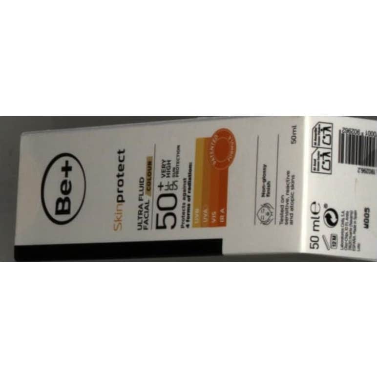 Be+ Skin Protect Ultrafluido Facial Spf50+ Color 50ml