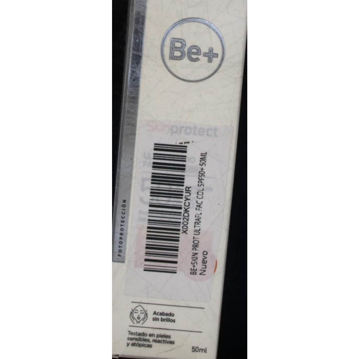 Be+ Skin Protect Ultrafluido Facial Spf50+ Color 50ml
