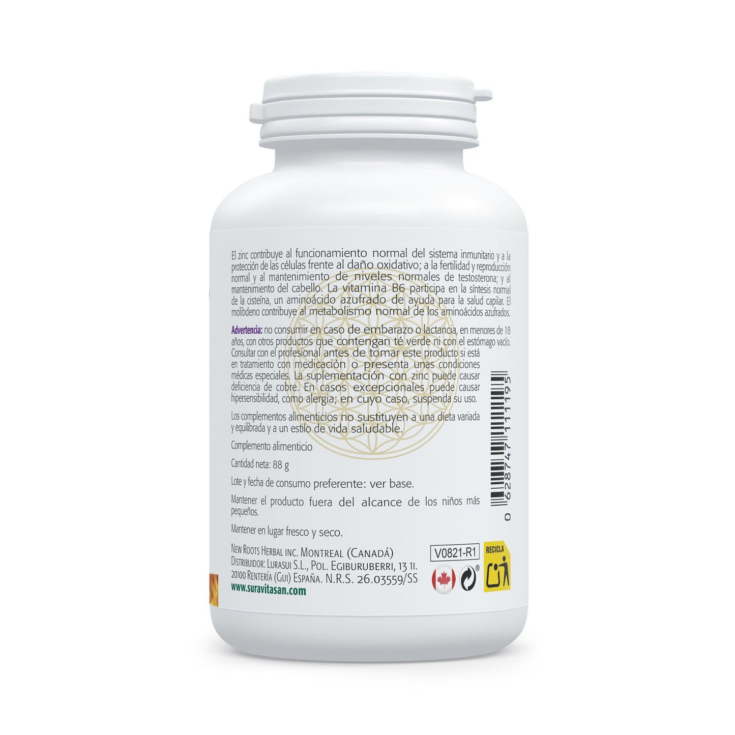 Sura Vitasan UltraZinc 25 90 caps