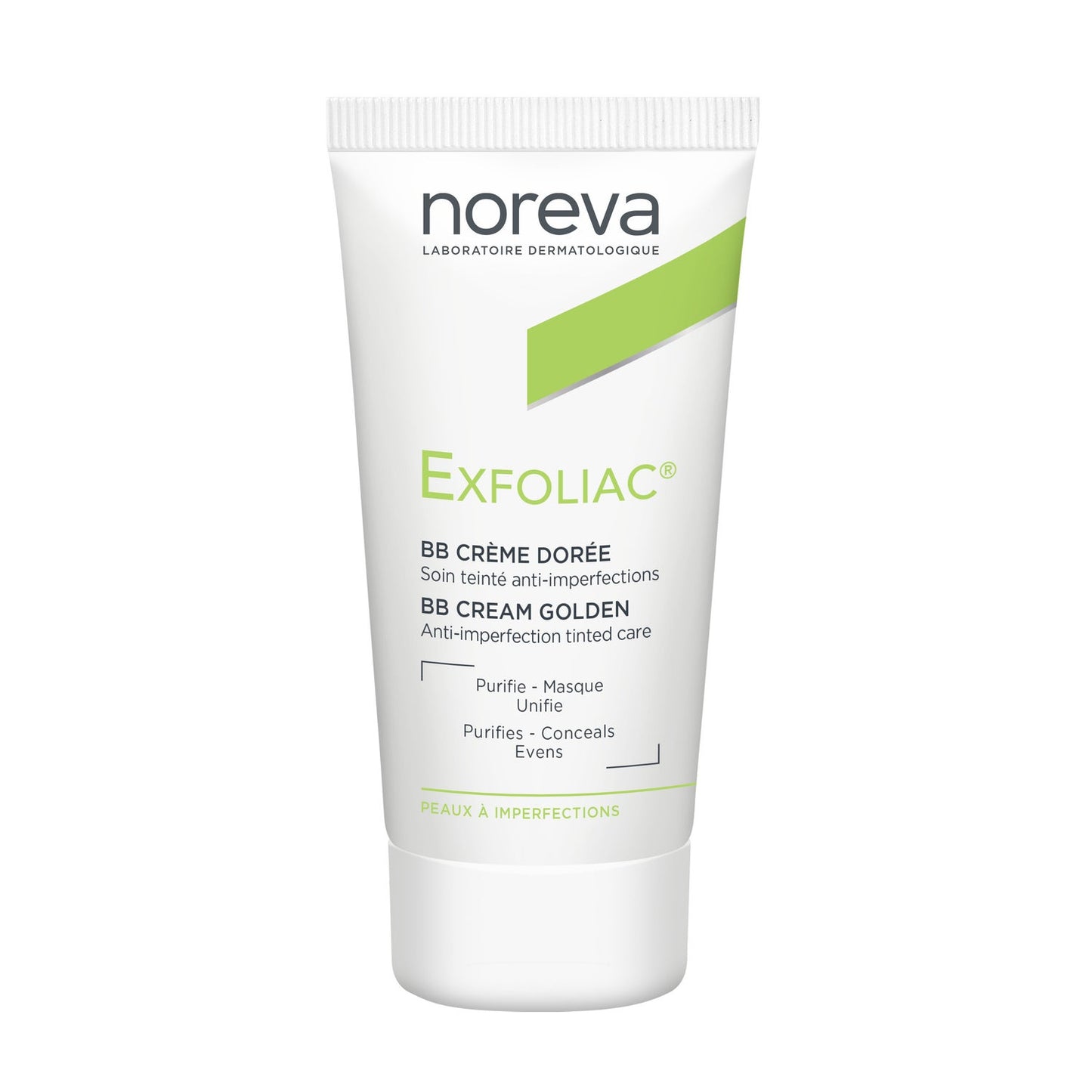 Noreva Exfoliac Crema BB Tinte Dorado 30ml
