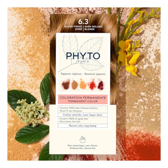 Phytocolor 6.3 Rubio Oscuro Dorado