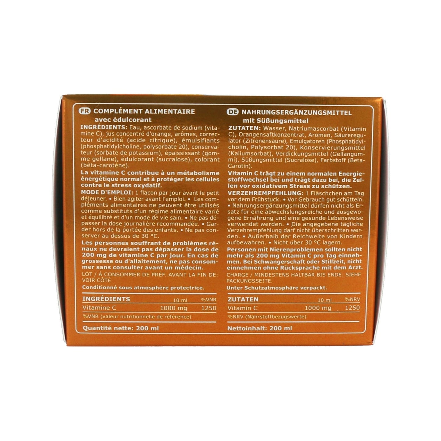 Marnys Vit-C 1000 Vitamina C Liposomada 20x10ml