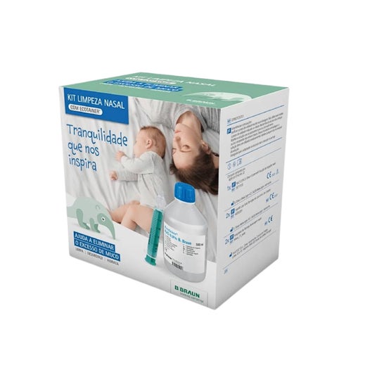 BBraun Kit Limpeza Nasal con Ecitainer 500ml