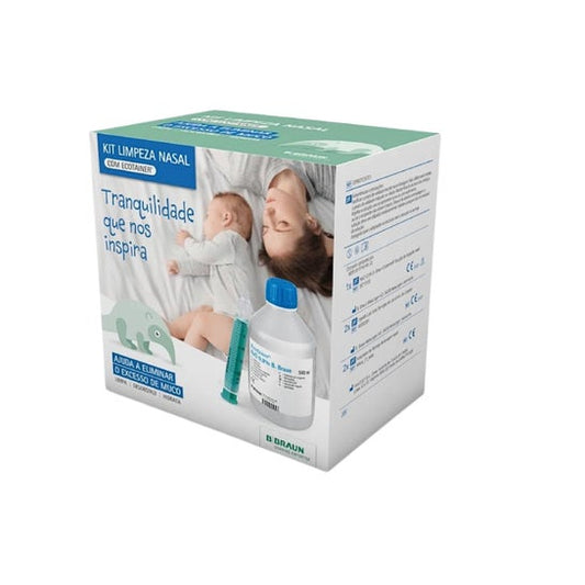 BBraun Kit Limpeza Nasal con Ecitainer 500ml