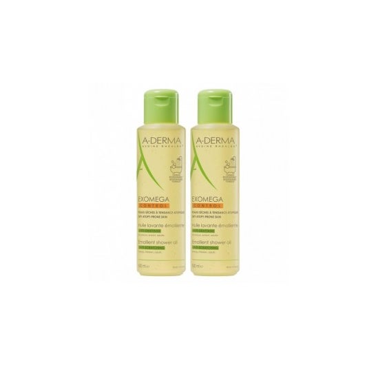 A-Derma Exomega Control Aceite Limpiador Emoliente 2x500ml