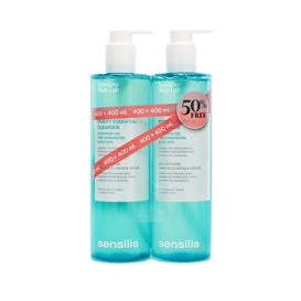 Sensilis Purify Essential Cleanser Gel Limpiador Pieles Mixtas y Grasas 2x400ml