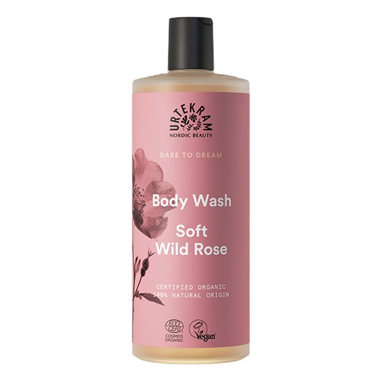 Urtekram Soft Wild Rose Gel Baño Eco Vegan 500 ml