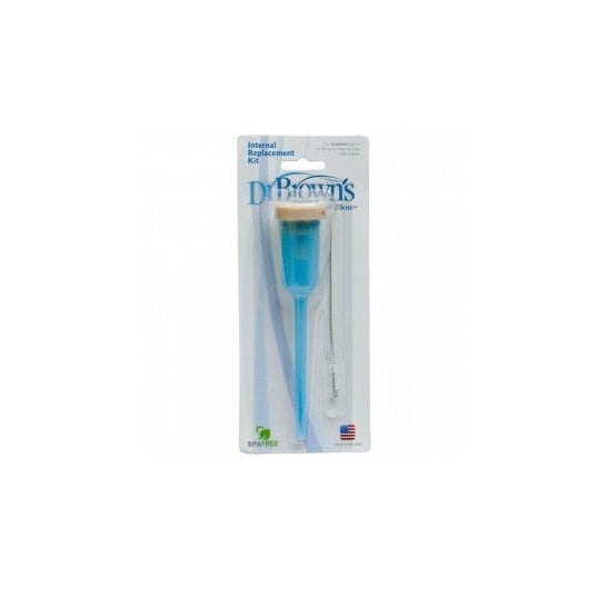 Biberon Estandar Pc Silicona Kit Recambio Dr Brown´s Natural Fl