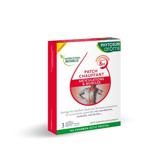 Phytosun Arôms Patch Chauffant Articulations & Muscles 3unts