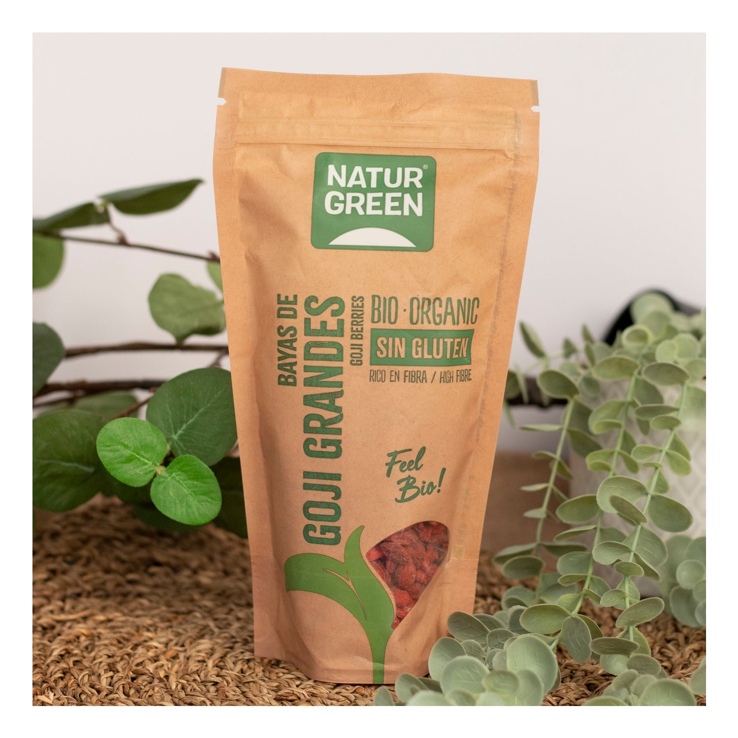 Naturgreen Bayas De Goji Ecológicas Grandes 200g