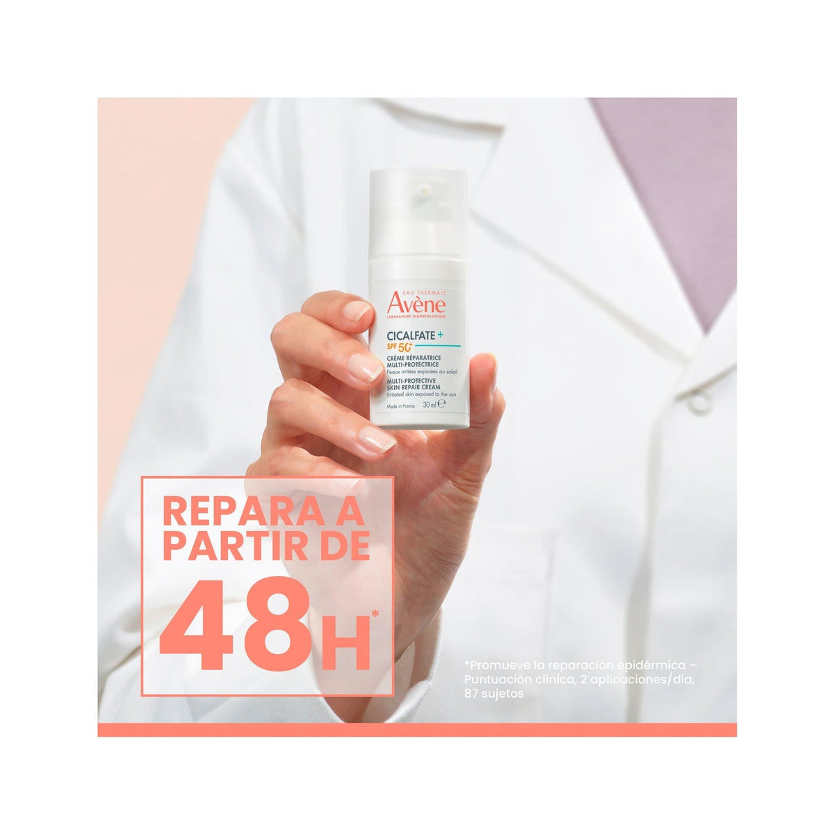 Avène Cicalfate + Crema Reparadora Multiprotectora SPF50+ 30ml