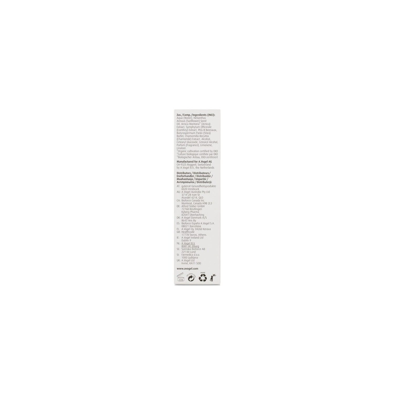 A. Vogel Crema Arnica 35g