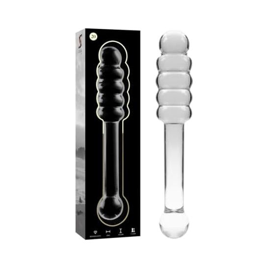 Ibiza Nebula Series Nro 20 Dildo 20.5x3cm Transparente 1ud