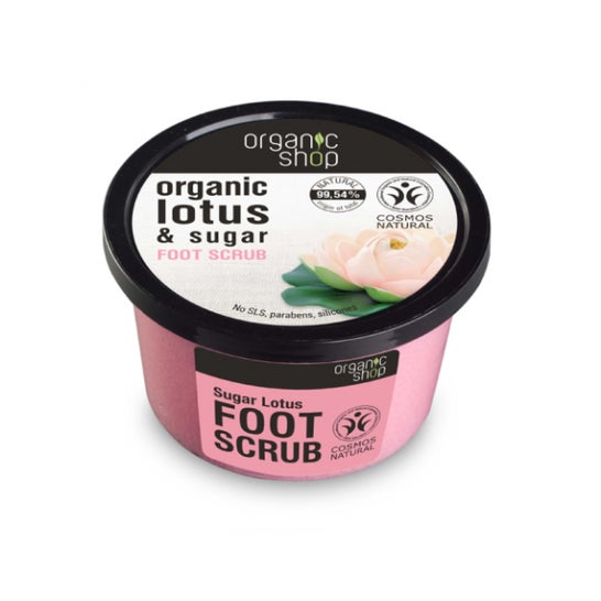 Organic Shop Exfoliante para Pies Azúcar de Loto 250ml