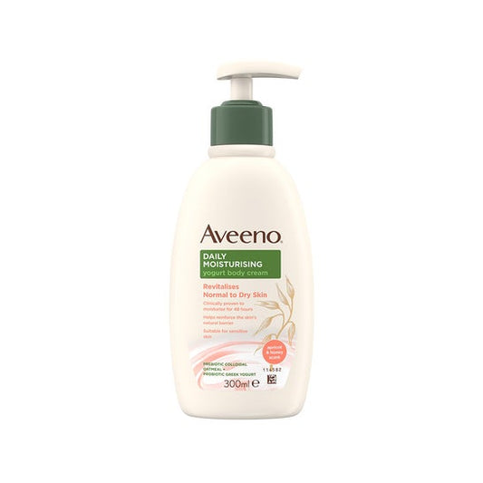 Aveeno Apricot & Honey Body Cream 300ml