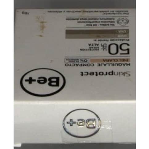 Be+ Skin Protector Solar Maquillaje Piel Clara Spf50 10g