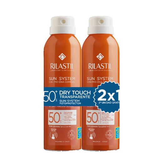 Rilastil Sun System Dry Touch SPF50+ 2x200ml