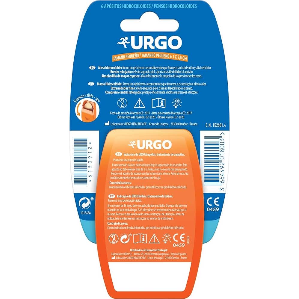 Urgo Ampollas Dedos Manos y Pies 5 apósitos