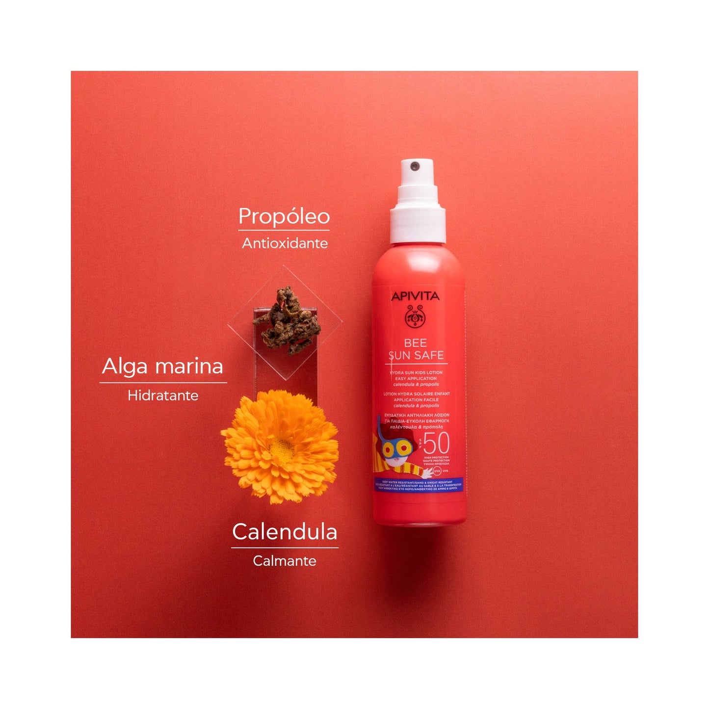 Apivita Bee Sun Safe Spray Cuerpo Niños SPF50 200ml