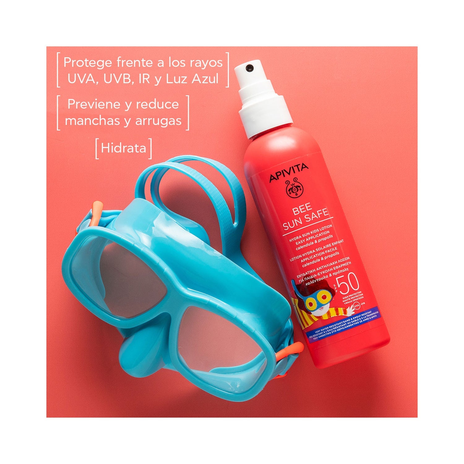 Apivita Bee Sun Safe Spray Cuerpo Niños SPF50 200ml