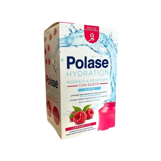 Polase Hydration Bebida Rehidratante Frambuesa 12uds
