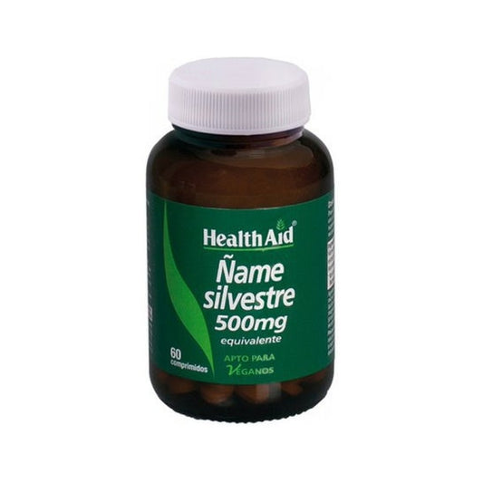 Health Aid Ñame Silvestre 500mg 60comp