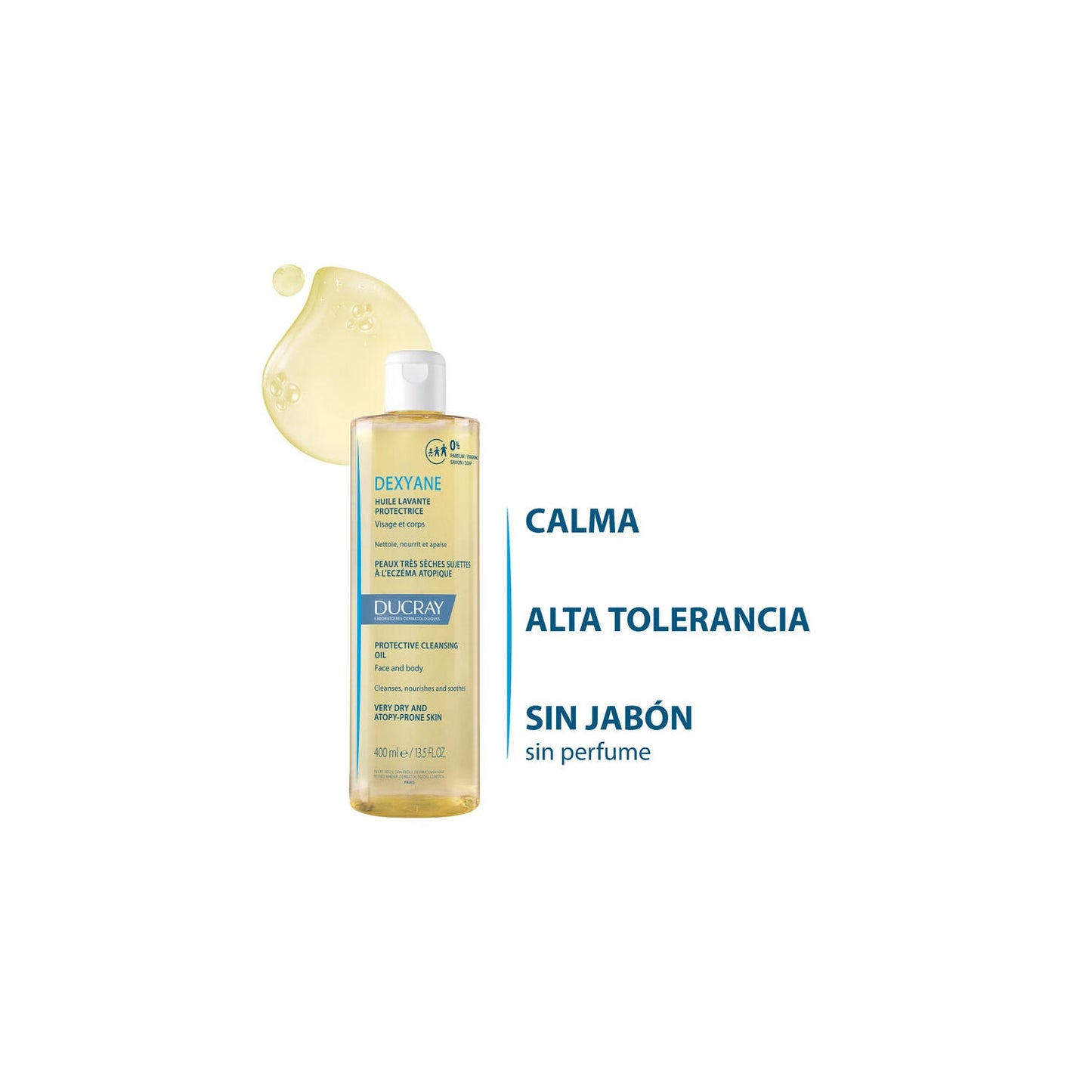 Ducray Dexyane Aceite Limpiador Protector 400ml